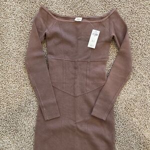Abercrombie & Fitch mini sweater dress